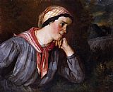 Peasant Wearing Madras